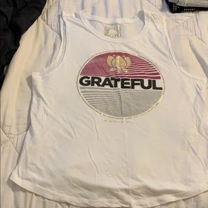 Spiritual Gangster Grateful Tank Size M!
